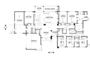 Modern Style House Plan - 4 Beds 3.5 Baths 3938 Sq/Ft Plan #48-481 