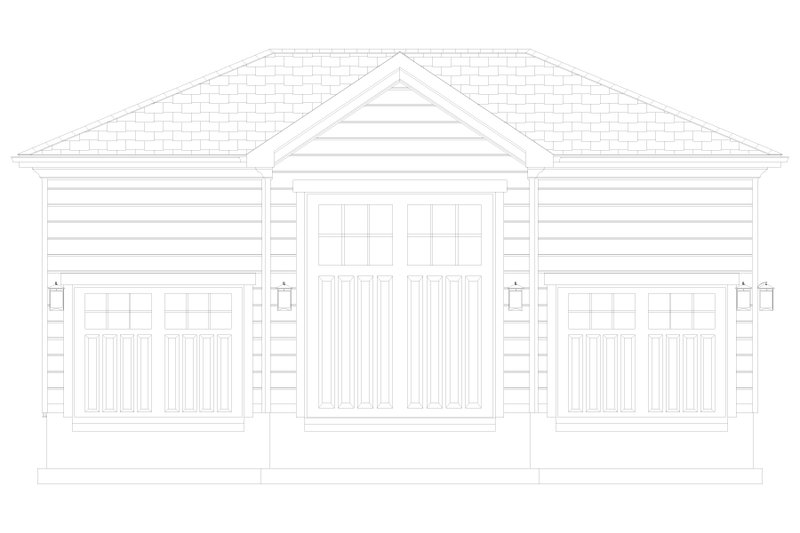 House Design - Exterior - Front Elevation 11 for Farmhouse House Plan #1060-249, 0 bath