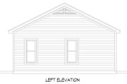 Country Style House Plan - 1 Beds 1 Baths 832 Sq/Ft Plan #932-609 