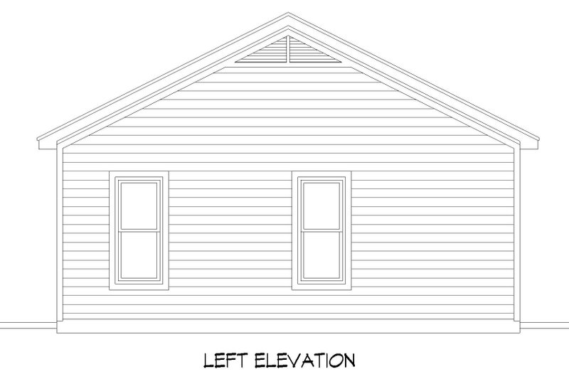 Dream House Plan - Exterior - Other Elevation for Country House Plan #932-609 - 1 bed, 1 bath