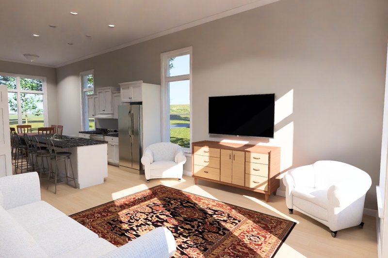 Dream House Plan - Interior - Family Room 3 for Modern House Plan #513-2477 - 3 bed, 3 bath