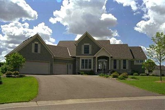 Exterior - Other Elevation for European House Plan #51-116 - 3 bed, 2.5 bath