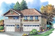 Traditional Style House Plan - 2 Beds 1 Baths 864 Sq/Ft Plan #18-9540 
