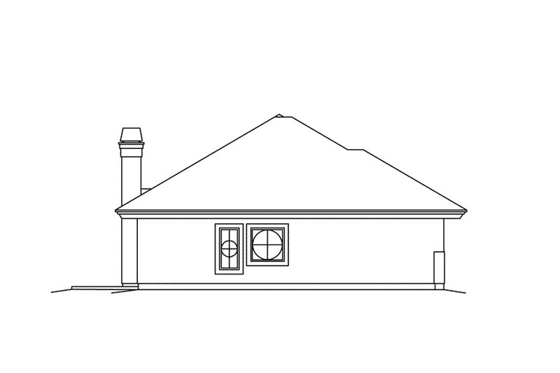 Dream House Plan - Exterior - Other Elevation for Contemporary House Plan #57-686 - 4 bed, 4 bath
