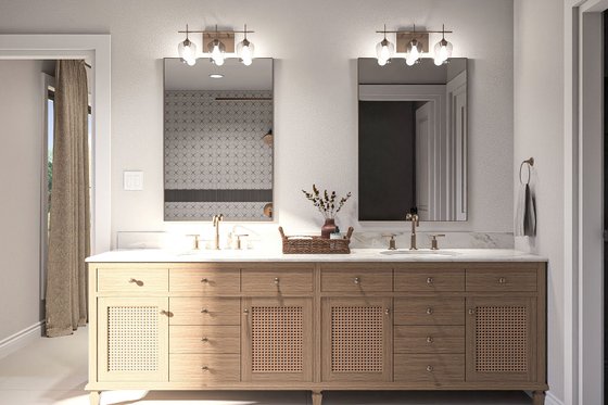 Interior - Master Bathroom for Farmhouse House Plan #455-682 - 4 bed, 4.5 bath