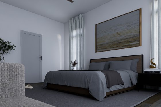 Exterior - Front Elevation 7 for Farmhouse House Plan #1112-16 - 4 bed, 3 bath