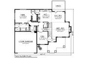 Craftsman Style House Plan - 4 Beds 2.5 Baths 2784 Sq/Ft Plan #70-1280 