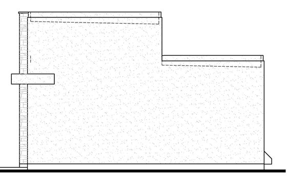Exterior - Other Elevation 1 for Adobe / Southwestern House Plan #1073-48 - 1 bed, 1 bath
