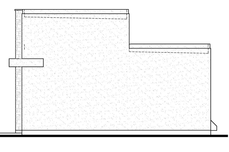 Home Plan - Exterior - Other Elevation 1 for Adobe / Southwestern House Plan #1073-48 - 1 bed, 1 bath