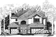 Traditional Style House Plan - 4 Beds 3.5 Baths 3078 Sq/Ft Plan #72-469 