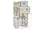 Craftsman Style House Plan - 4 Beds 4 Baths 2225 Sq/Ft Plan #51-1458 Floor 