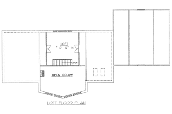 Floor Plan - Other Floor for Traditional House Plan #117-462 - 2 bed, 2.5 bath