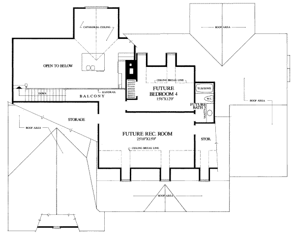 Dream House Plan - Country Floor Plan - Other Floor Plan #137-156