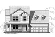 Traditional Style House Plan - 3 Beds 2.5 Baths 2092 Sq/Ft Plan #459-4 
