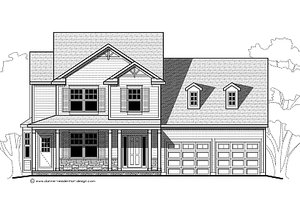 Traditional Exterior - Other Elevation Plan #459-4