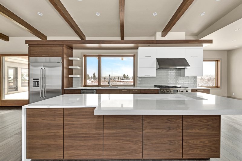 House Blueprint - Interior - Kitchen 3 for Modern House Plan #892-36 - 4 bed, 3.5 bath