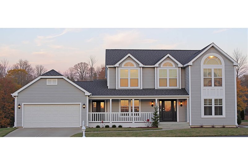 Home Plan - Traditional Exterior - Front Elevation Plan #3-202