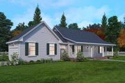 Ranch Style House Plan - 2 Beds 2 Baths 1085 Sq/Ft Plan #1082-5 