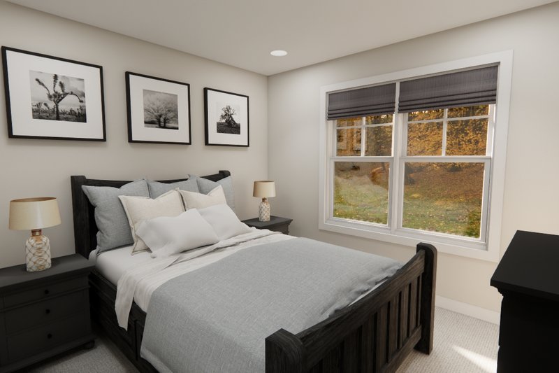 House Design - Interior - Bedroom 4 for Craftsman House Plan #51-1507 - 4 bed, 3.5 bath