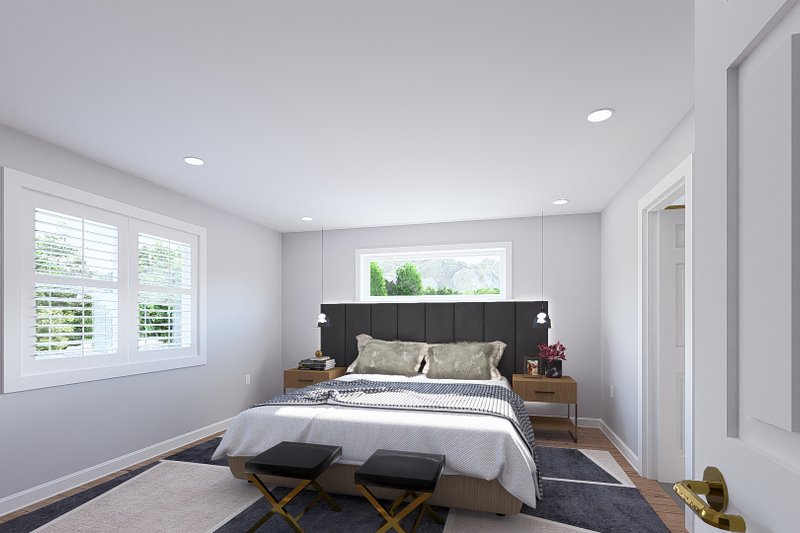 House Plan Design - Interior - Master Bedroom for Farmhouse House Plan #1060-239 - 3 bed, 2.5 bath