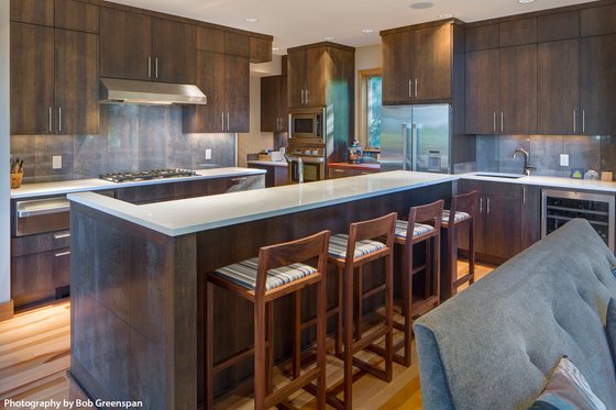 Interior - Kitchen for Contemporary House Plan #48-656 - 4 bed, 3.5 bath