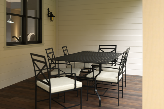 Interior - Dining Room for Farmhouse House Plan #1112-17 - 3 bed, 2.5 bath