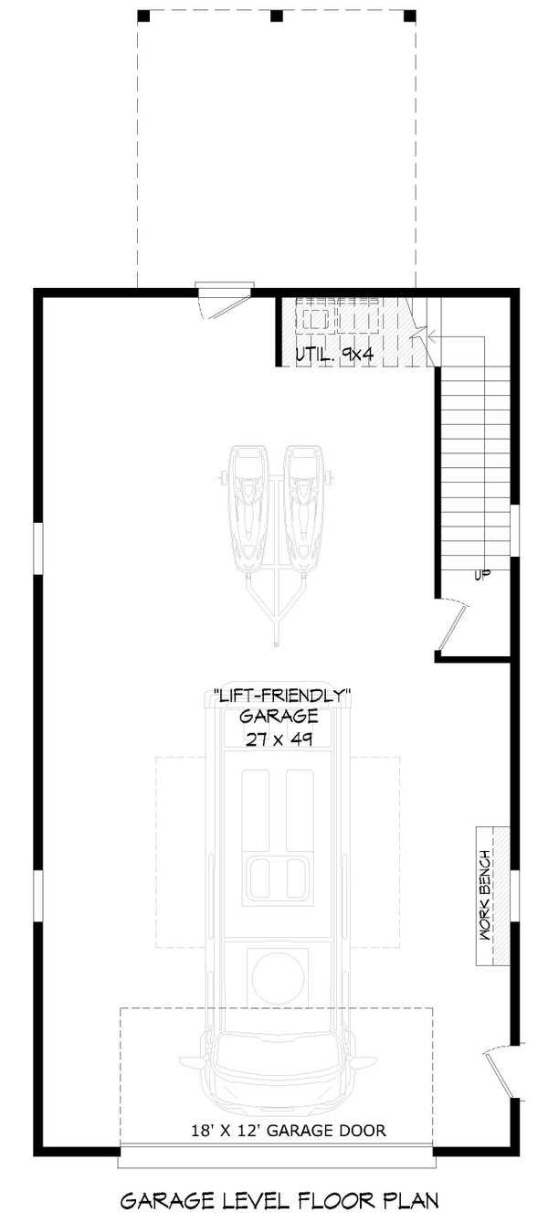 Architectural House Design - Country Floor Plan - Main Floor Plan #932-1388