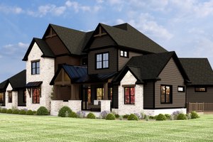 Exterior - Other Elevation for Contemporary House Plan #1064-332 - 5 bed, 6 bath