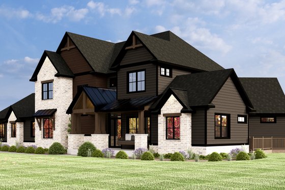 Exterior - Other Elevation for Contemporary House Plan #1064-332 - 5 bed, 6 bath