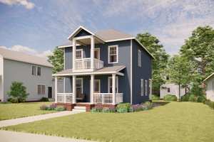 Dream House Plan - Exterior - Front Elevation for Craftsman House Plan #936-21 - 3 bed, 2.5 bath