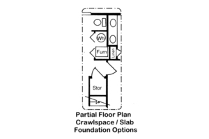 Floor Plan - Other Floor for Colonial House Plan #312-447 - 3 bed, 2.5 bath