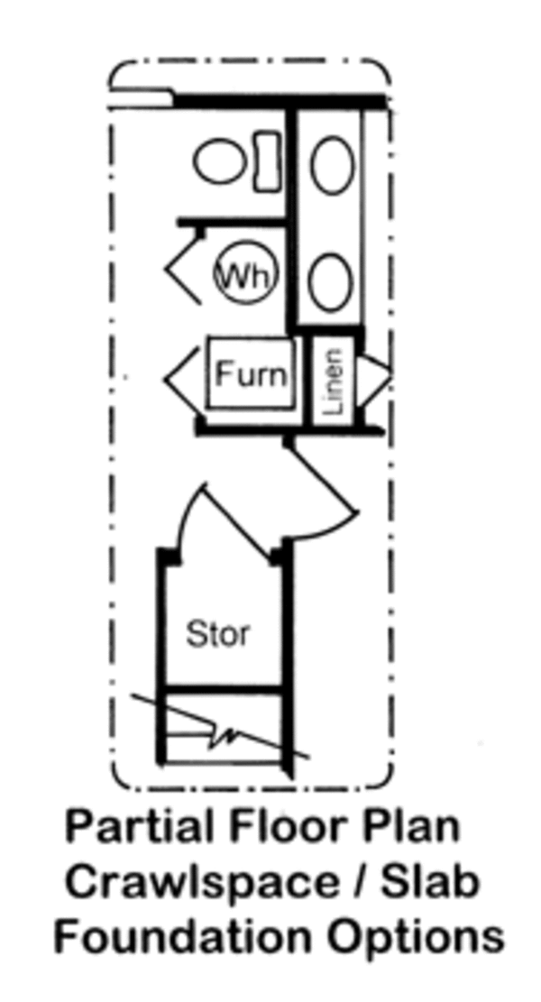 Colonial Floor Plan - Other Floor Plan #312-447