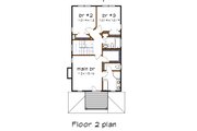 Southern Style House Plan - 3 Beds 2 Baths 1611 Sq/Ft Plan #79-227 