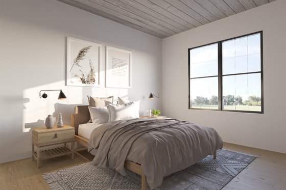 Interior - Bedroom for Traditional House Plan #54-472 - 5 bed, 4 bath