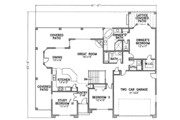 Adobe / Southwestern Style House Plan - 6 Beds 3 Baths 3374 Sq/Ft Plan #24-118 