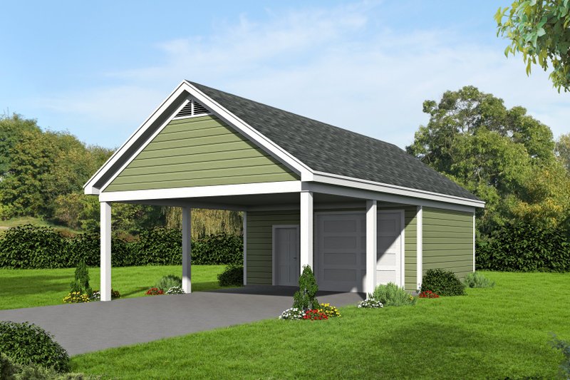 Home Plan - Country Exterior - Front Elevation Plan #932-115