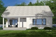 Farmhouse Style House Plan - 3 Beds 2.5 Baths 1621 Sq/Ft Plan #51-1386 