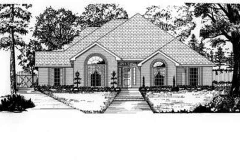 House Design - European Exterior - Front Elevation Plan #62-110