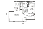 Farmhouse Style House Plan - 3 Beds 2 Baths 2649 Sq/Ft Plan #405-196 