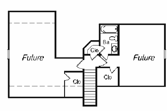 Floor Plan - Other Floor for European House Plan #329-214 - 3 bed, 3 bath