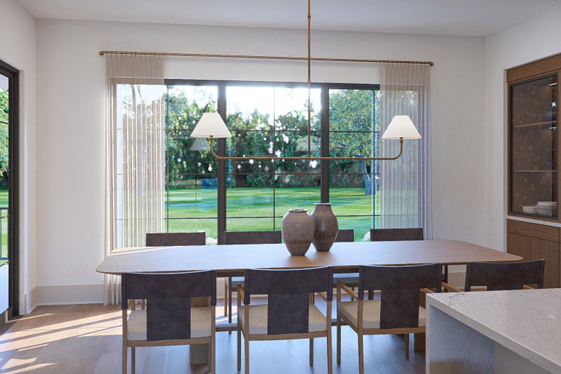 Architectural House Design - Interior - Dining Room for Contemporary House Plan #455-798 - 3 bed, 2.5 bath