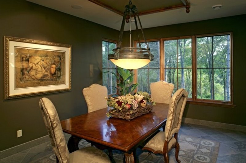 Architectural House Design - Exterior - Other Elevation 4 for European House Plan #56-593 - 5 bed, 4.5 bath