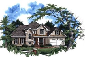 Traditional Exterior - Front Elevation Plan #41-139