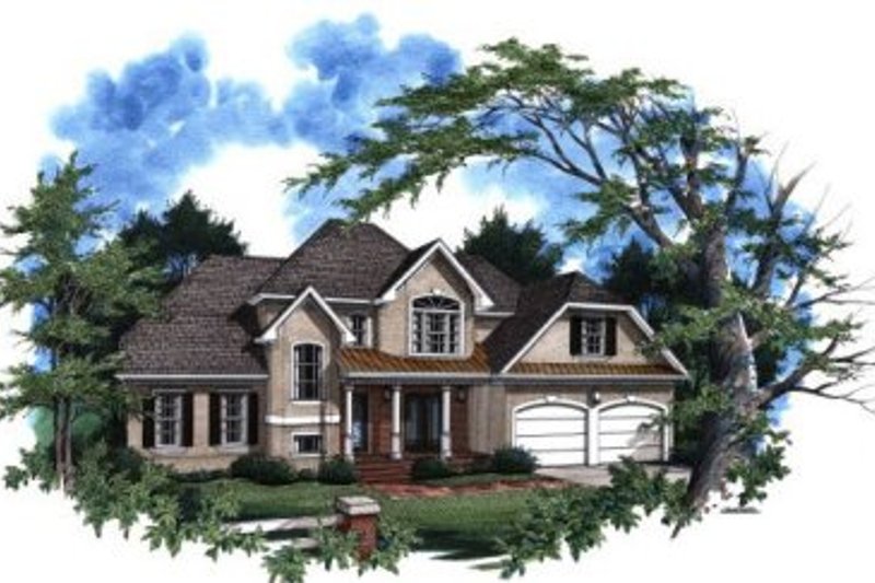 House Plan Design - Traditional Exterior - Front Elevation Plan #41-139