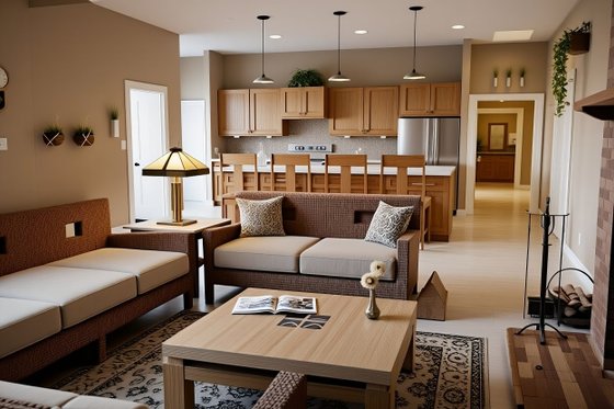 Interior - Kitchen for Farmhouse House Plan #1118-2 - 4 bed, 4 bath