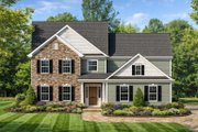 Traditional Style House Plan - 4 Beds 2.5 Baths 2220 Sq/Ft Plan #1053-40 Exterior 