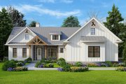 Farmhouse Style House Plan - 3 Beds 2.5 Baths 1800 Sq/Ft Plan #54-547 