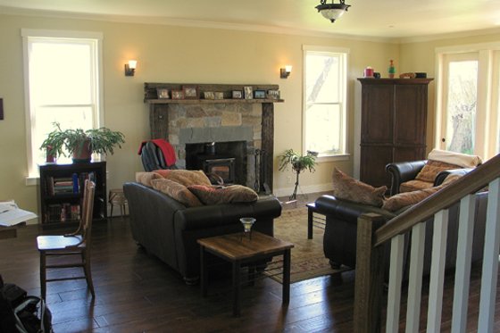 Interior - Family Room for Farmhouse House Plan #485-1 - 5 bed, 3 bath