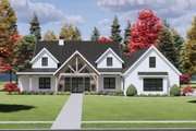 Farmhouse Style House Plan - 4 Beds 3.5 Baths 3000 Sq/Ft Plan #1096-123 