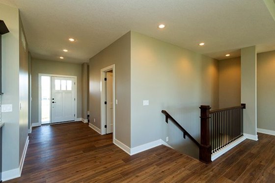 Interior - Entry for Ranch House Plan #70-1458 - 2 bed, 2 bath